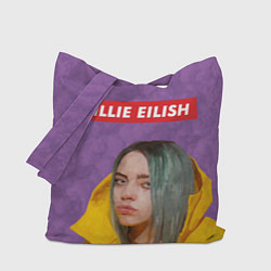 Сумка-шопер Billie Eilish, цвет: 3D-принт