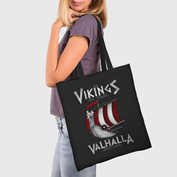 Сумка-шопер Vikings Valhalla, цвет: 3D-принт — фото 2