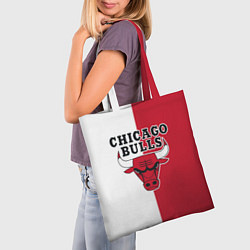 Сумка-шопер CHICAGO BULLS, цвет: 3D-принт — фото 2