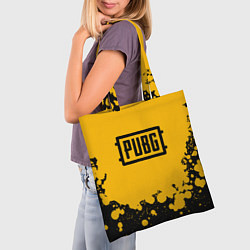 Сумка-шопер PUBG, цвет: 3D-принт — фото 2