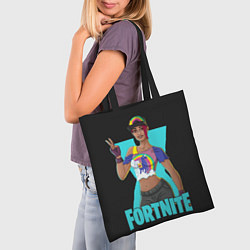 Сумка-шопер Fortnite, цвет: 3D-принт — фото 2