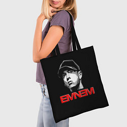 Сумка-шопер Eminem, цвет: 3D-принт — фото 2
