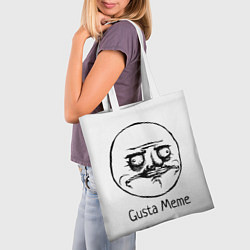 Сумка-шопер Gusta Meme, цвет: 3D-принт — фото 2