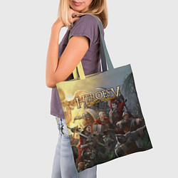 Сумка-шопер Heroes of Might and Magic, цвет: 3D-принт — фото 2