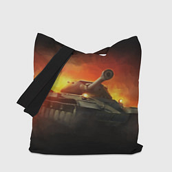 Сумка-шопер Tank, цвет: 3D-принт