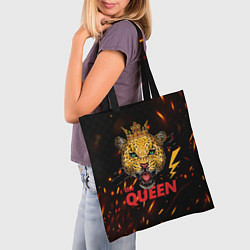 Сумка-шопер The Queen, цвет: 3D-принт — фото 2