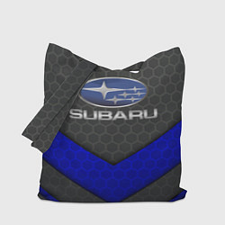 Сумка-шопер SUBARU, цвет: 3D-принт
