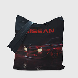 Сумка-шопер NISSAN, цвет: 3D-принт