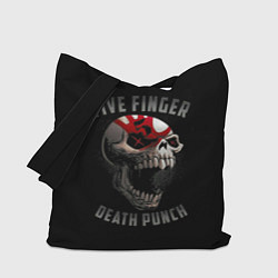 Сумка-шопер Five Finger Death Punch, цвет: 3D-принт