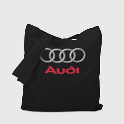 Сумка-шопер AUDI, цвет: 3D-принт