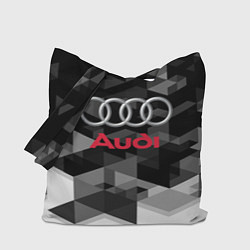 Сумка-шопер AUDI, цвет: 3D-принт