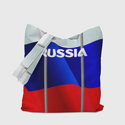 Сумка-шопер Россия, цвет: 3D-принт