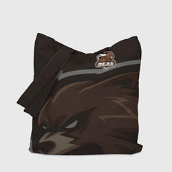 Сумка-шопер Форма Bear, цвет: 3D-принт