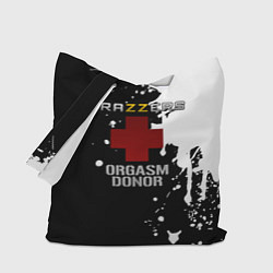 Сумка-шопер Brazzers orgasm donor, цвет: 3D-принт