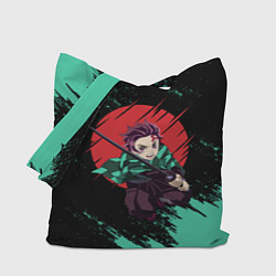 Сумка-шопер KIMETSU NO YAIBA, цвет: 3D-принт