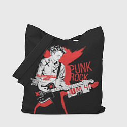 Сумка-шопер Punk-rock, цвет: 3D-принт