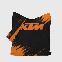 Сумка-шопер KTM, цвет: 3D-принт