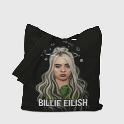 Сумка-шопер BILLIE EILISH, цвет: 3D-принт