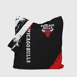 Сумка-шопер CHICAGO BULLS, цвет: 3D-принт