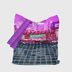 Сумка-шопер HOTLINE MIAMI 2, цвет: 3D-принт