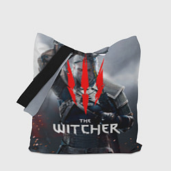 Сумка-шопер The Witcher, цвет: 3D-принт