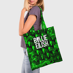 Сумка-шопер BILLIE EILISH, цвет: 3D-принт — фото 2