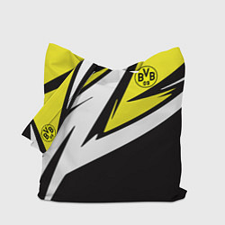 Сумка-шопер Borussia Dortmund, цвет: 3D-принт