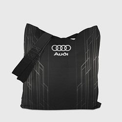 Сумка-шопер AUDI, цвет: 3D-принт