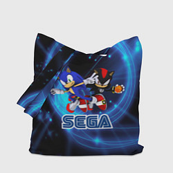Сумка-шопер Sonic SEGA, цвет: 3D-принт