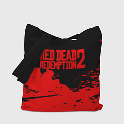Сумка-шопер RED DEAD REDEMPTION 2, цвет: 3D-принт
