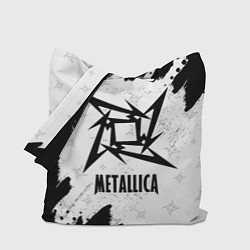 Сумка-шопер METALLICA МЕТАЛЛИКА, цвет: 3D-принт