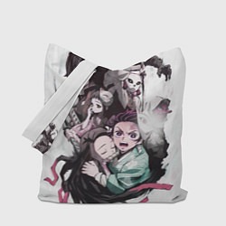 Сумка-шопер Убийца демонов, цвет: 3D-принт