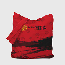 Сумка-шопер MANCHESTER UNITED, цвет: 3D-принт