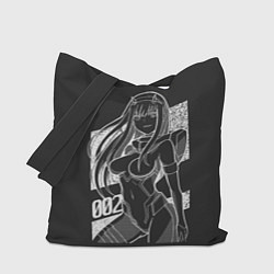 Сумка-шопер ZeroTwo Darling in the Franx, цвет: 3D-принт