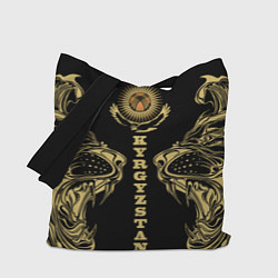 Сумка-шопер Киргизия, цвет: 3D-принт