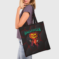 Сумка-шопер Halloween, цвет: 3D-принт — фото 2