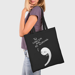 Сумка-шопер Цените запятые, цвет: 3D-принт — фото 2