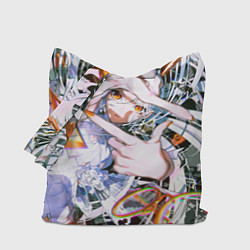 Сумка-шопер Anime girl art, цвет: 3D-принт