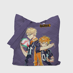 Сумка-шопер Haikyu!!!, цвет: 3D-принт