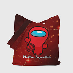 Сумка-шопер Hello Impostor, цвет: 3D-принт
