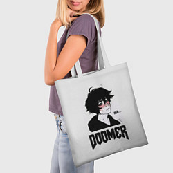 Сумка-шопер Doomer boy, цвет: 3D-принт — фото 2