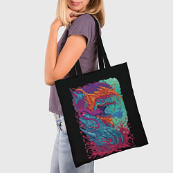 Сумка-шопер Hyper beast art, цвет: 3D-принт — фото 2