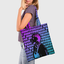 Сумка-шопер Ваня Дмитриенко Неон, цвет: 3D-принт — фото 2
