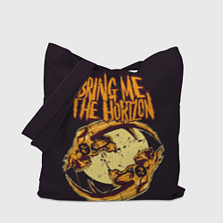 Сумка-шопер BRING ME THE HORIZON, цвет: 3D-принт