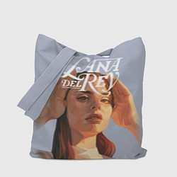 Сумка-шопер Lana del rey, цвет: 3D-принт