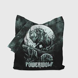 Сумка-шопер Powerwolf, цвет: 3D-принт