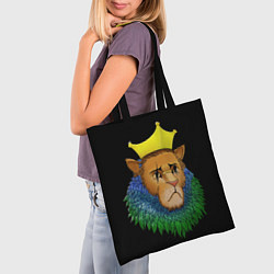 Сумка-шопер Lion art, цвет: 3D-принт — фото 2