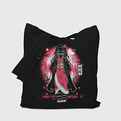 Сумка-шопер NEZUKO НЕЗУКО КЛИНОК РАССЕКАЮЩИЙ ДЕМОНОВ, цвет: 3D-принт