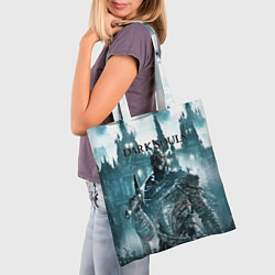 Сумка-шопер Dark Souls, цвет: 3D-принт — фото 2