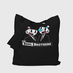 Сумка-шопер The Soul Brothers, цвет: 3D-принт